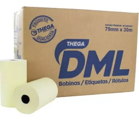Bobinas DML  79x30 - Caixa com 30 unidades
